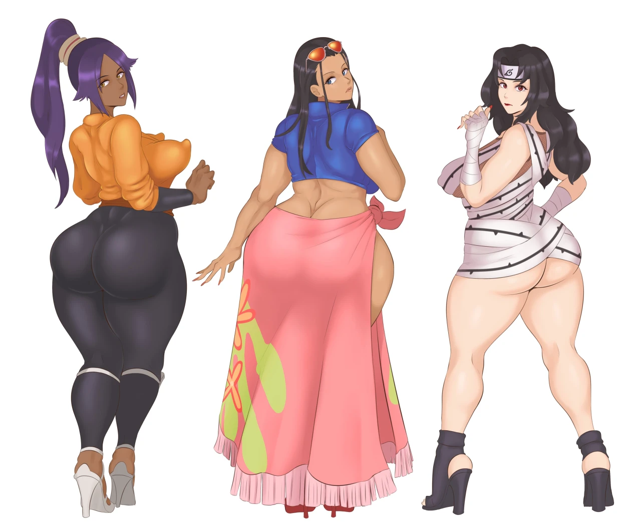 kurenai-yuhinico-robinshihouin-yoruichi