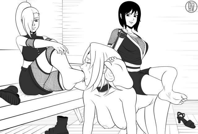 ino yamanaka,shizune,tsunade