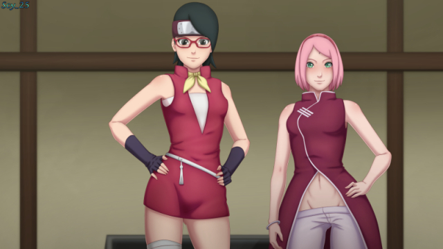 sakura haruno,sarada uchiha