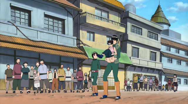 hyuuga neji,might guy,rock lee,tenten