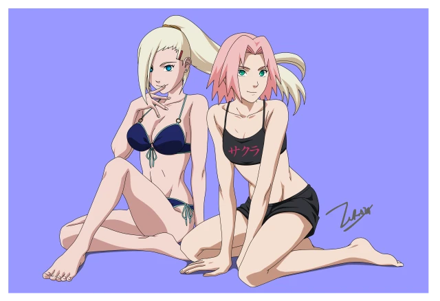 ino yamanaka,sakura haruno