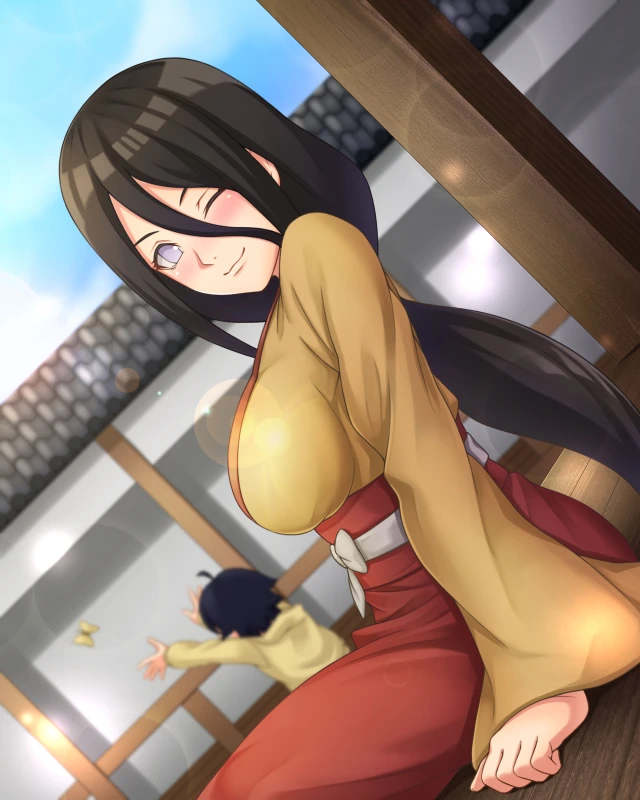 hyuuga hanabi,uzumaki himawari