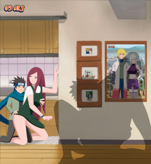 ino yamanaka,namikaze minato,sarutobi konohamaru,uzumaki kushina