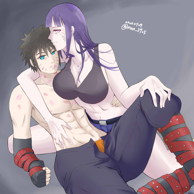 hyuuga hinata,hyuuga hinata (naruto road to ninja),uzumaki menma,uzumaki naruto