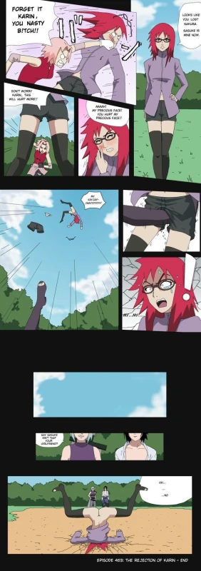 sakura haruno,sasuke uchiha,uzumaki karin