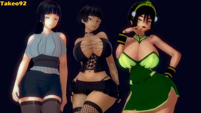 hyuuga hinata,rachel (takeo92),toph bei fong