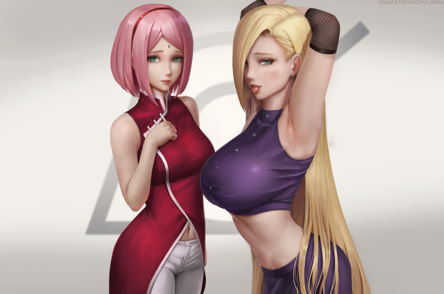 ino yamanaka,sakura haruno