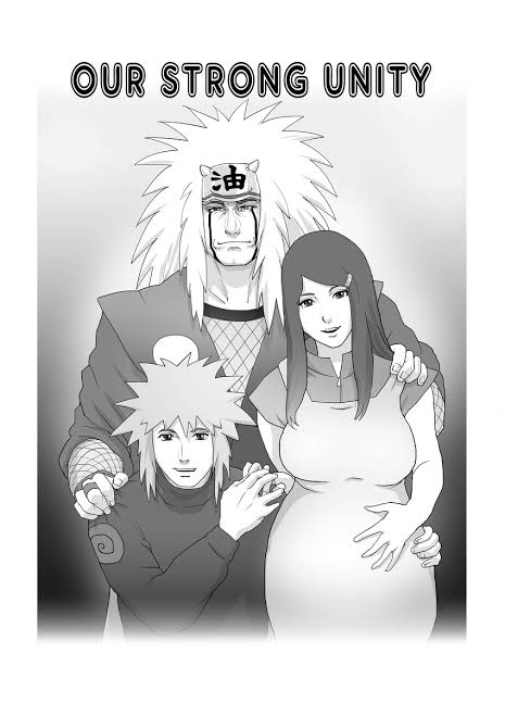 jiraiya,namikaze minato,uzumaki kushina