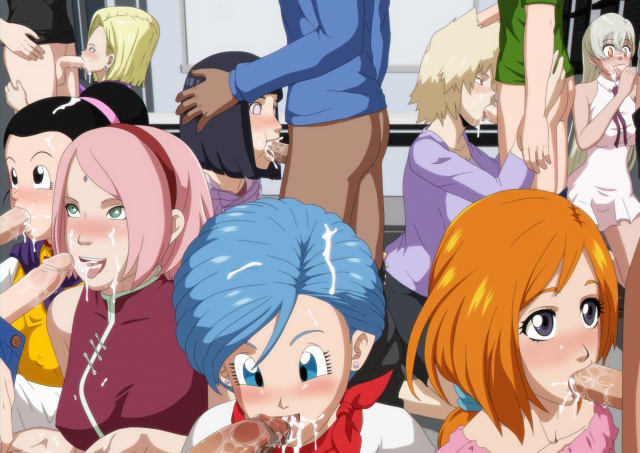 android 18,bulma briefs,chichi,elizabeth liones,hyuuga hinata,inoue orihime,mitsuki bakugou,sakura haruno