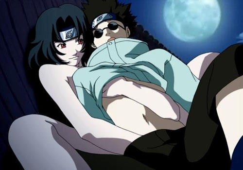 aburame shino,kurenai yuhi