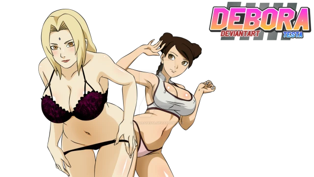 tenten,tsunade
