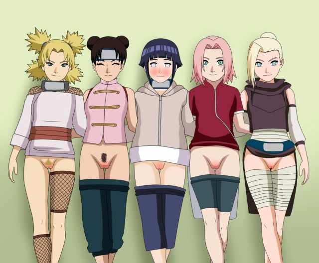 hyuuga hinata,ino yamanaka,sakura haruno,temari,tenten
