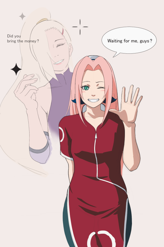 ino yamanaka,sakura haruno