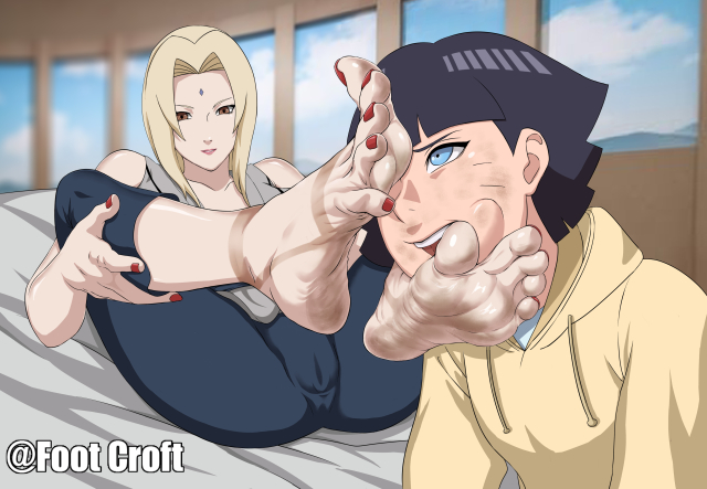 tsunade,uzumaki himawari