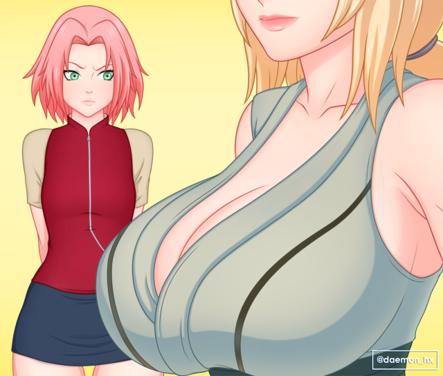 sakura haruno,tsunade