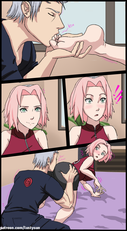 hatake kakashi,sakura haruno